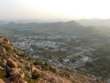 View from Penukonda mountain